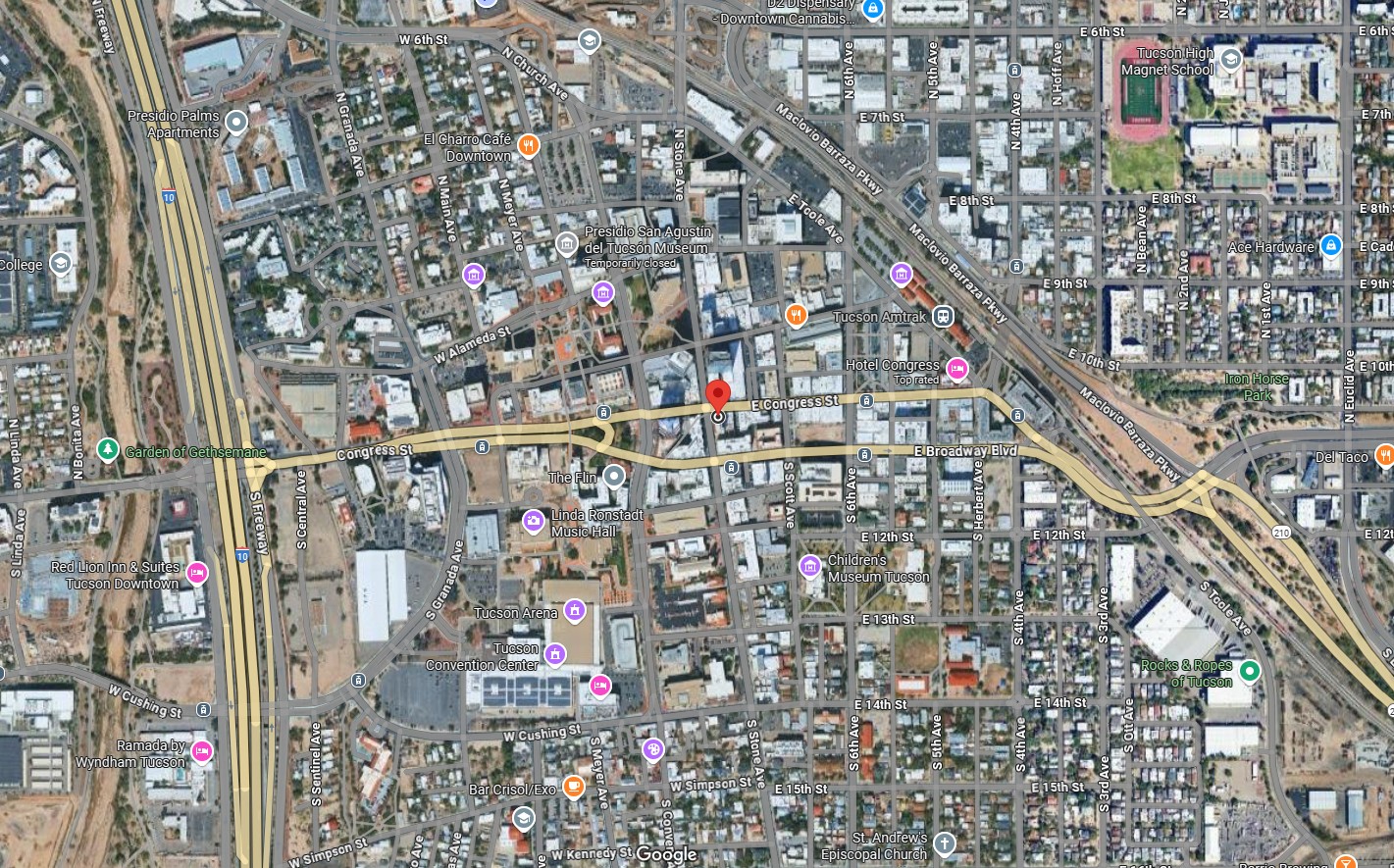 2 East Congress St 2 East Congress St, Tucson AZ 85701