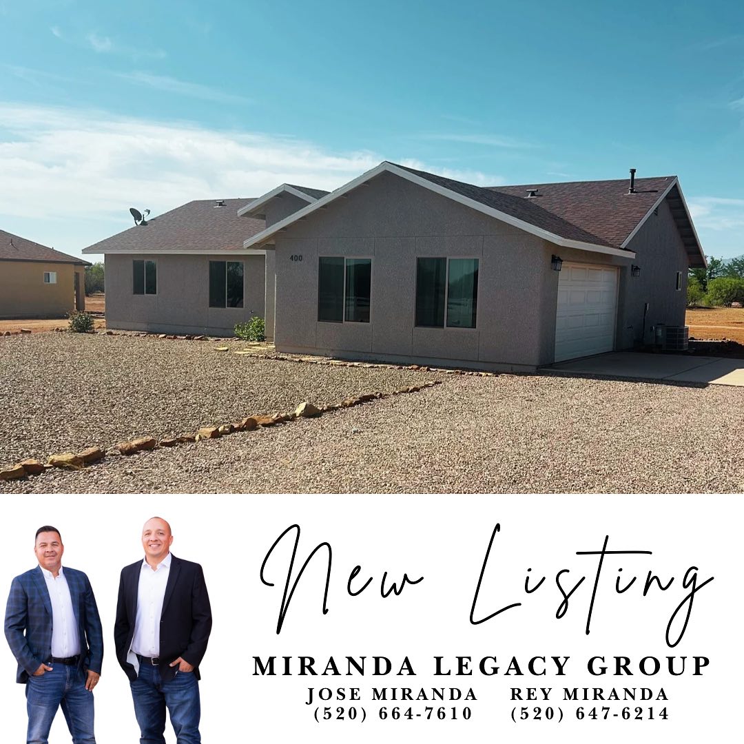 Jose and Rey Miranda with a New Listing